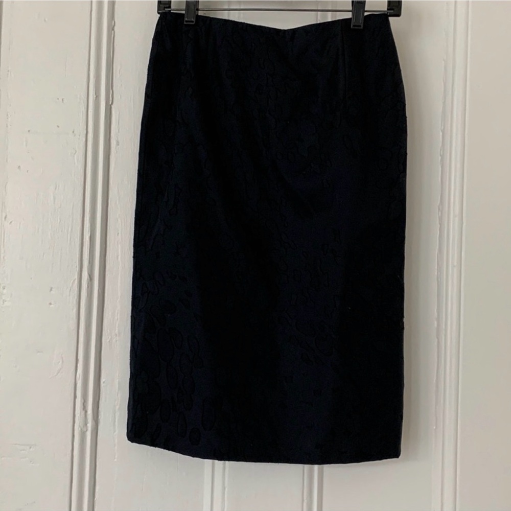 Versace Midnight Black Pencil classic Skirt